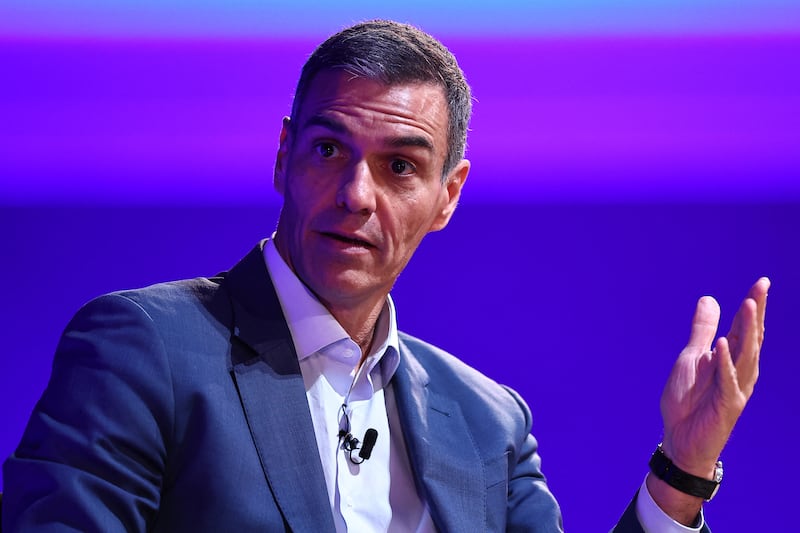 Spanish prime minister Pedro Sánchez. Photograph: Henry Nicholls/AFP via Getty Images        