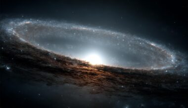 Galaxy Dark Matter Halo Illustration Art Concept