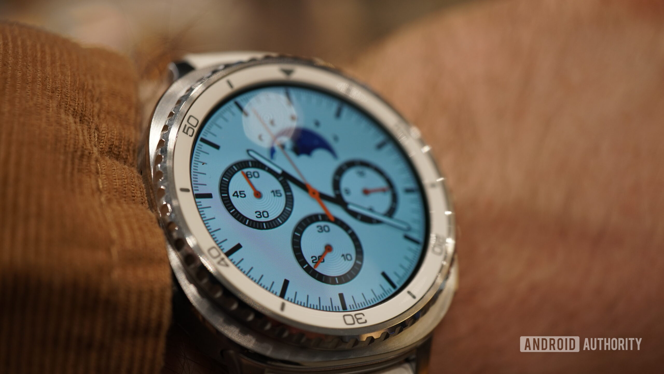 Galaxy Watch 8 classic on wrist
