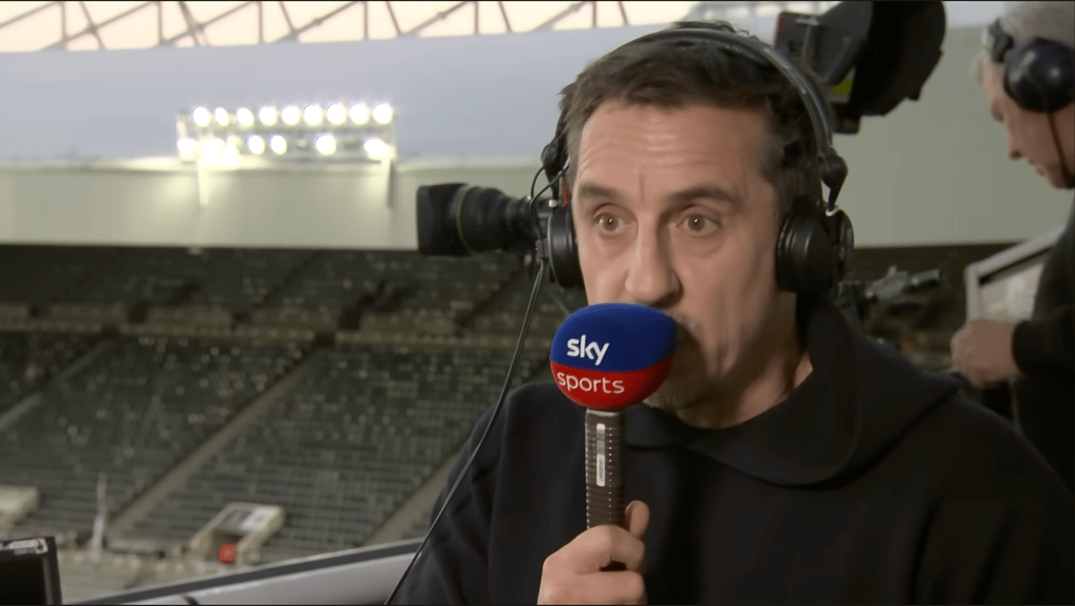 Neville changes title prediction after Arsenal close gap on Liverpool - London Evening Standard