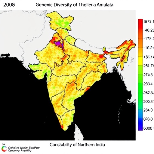 Genetic Diversity of Theileria Annulata in Northern India