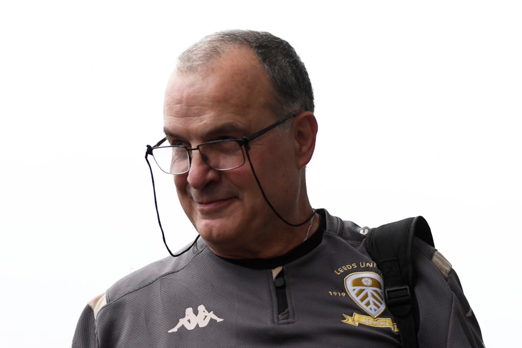 Marcelo Bielsa during his stint as Leeds United manager.