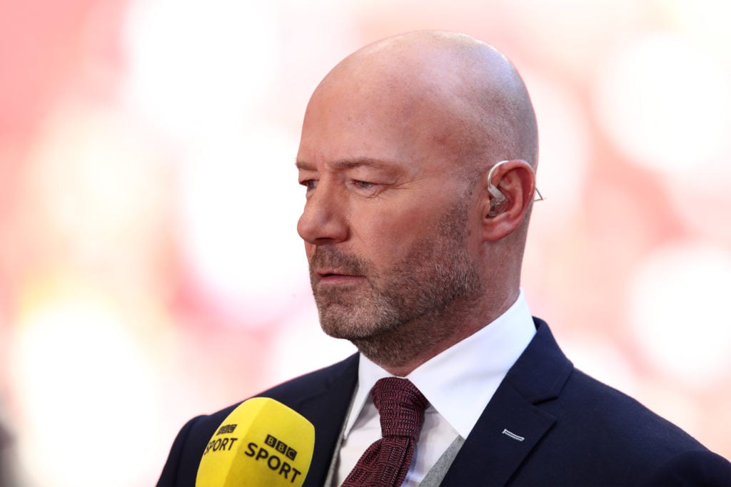 Alan Shearer on punditry duty.
