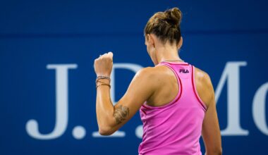 Former world number one wins her first match in over a year after being left unable to walk