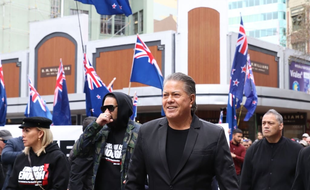 Brian Tamaki Is Protesting in the United Kingdom Now