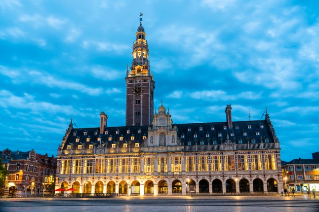 University Library in Leuven, Belgium