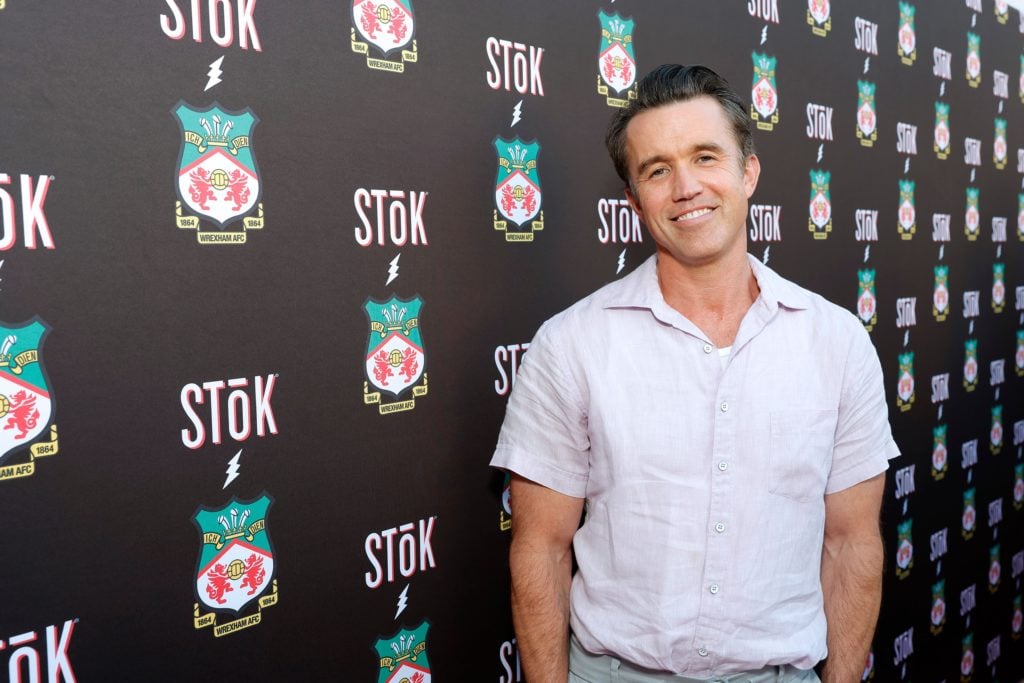 Rob McElhenney attends Wrexham AFC's Wrex Coast tour kick-off party