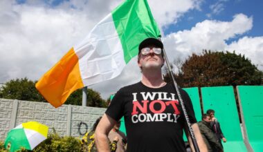 England’s ‘Raise the Colours’ inspires flag protests in Dublin