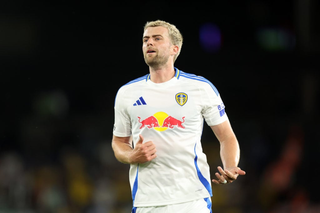 Patrick Bamford during Leeds United v Middlesbrough - Carabao Cup First Round.