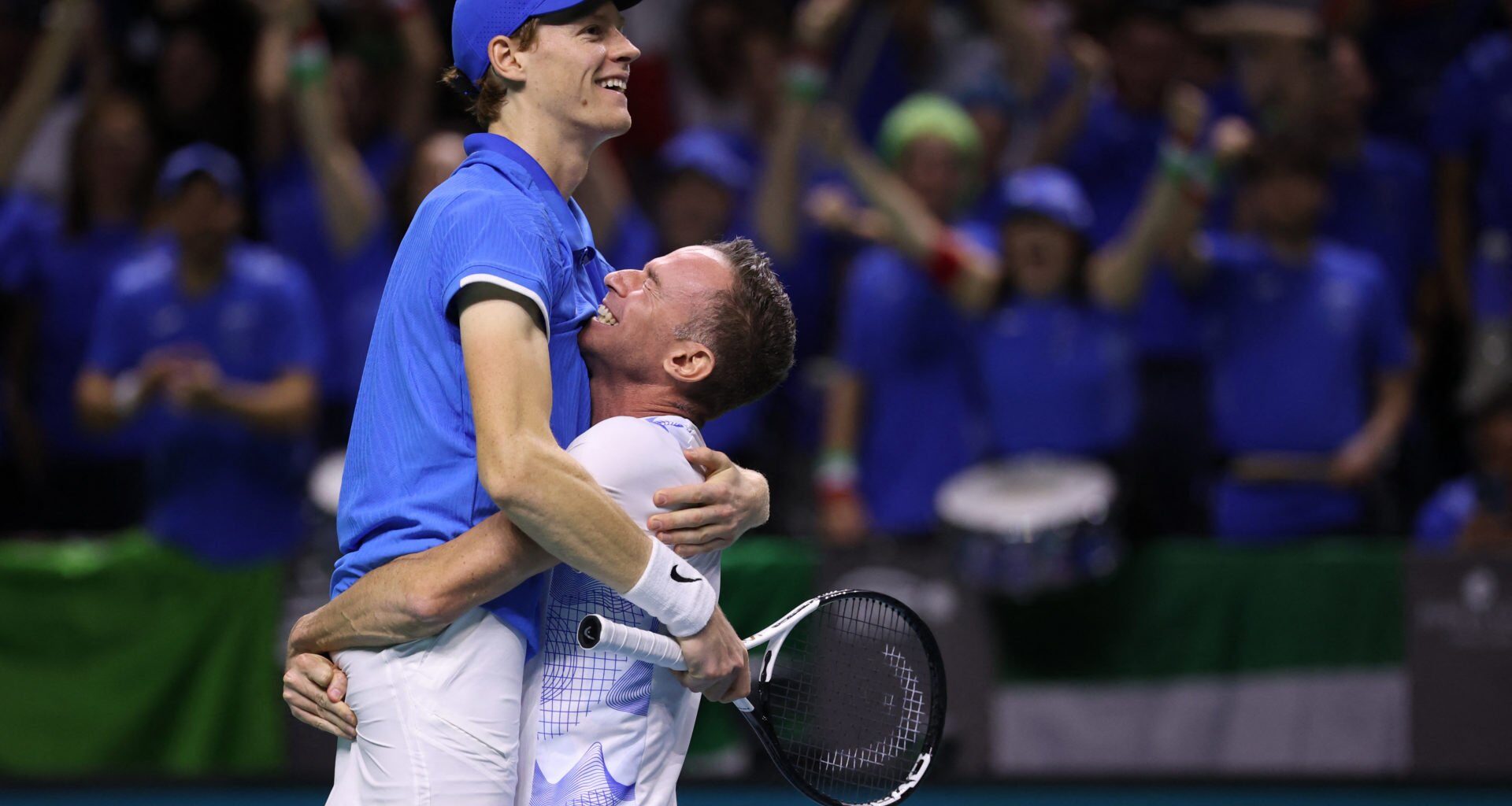 He was Novak Djokovic’s first-ever opponent on the ATP Tour and now he's coaching Jannik Sinner at the Davis Cup