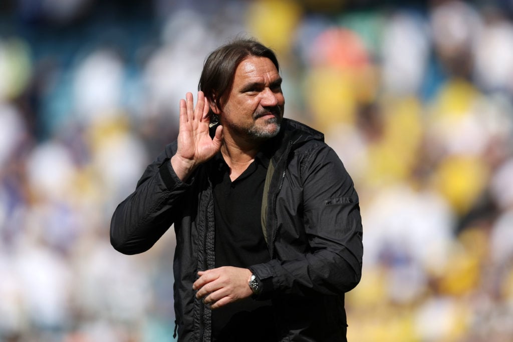 Daniel Farke Leeds United manager.