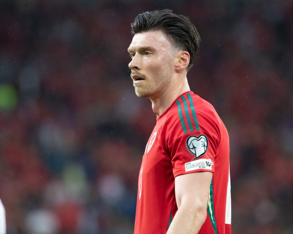 Kieffer Moore during Wales v Liechtenstein - European Qualifiers Group J - FIFA World Cup 2026
