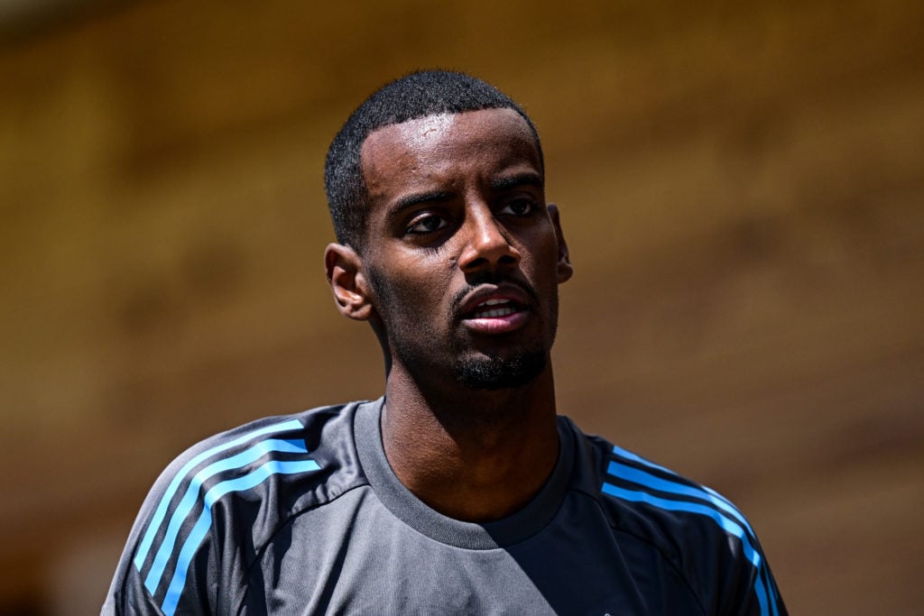Alexander Isak during the Newcastle United Pre Season Training Session