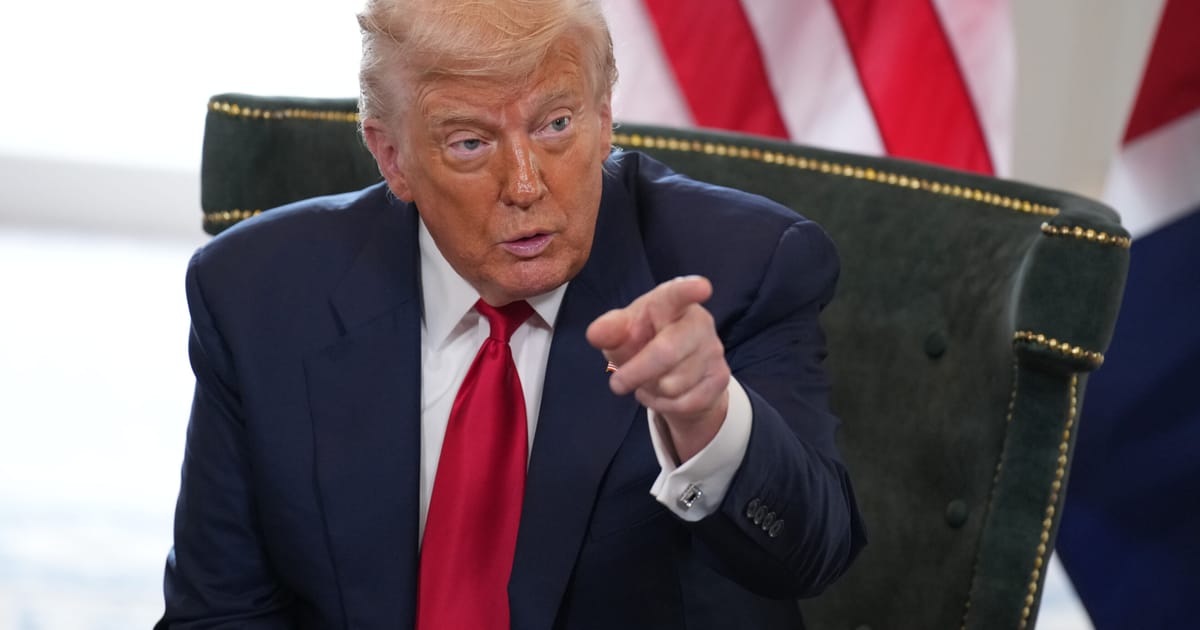 Trump lands in Britain’s ‘autumn of discontent’  – POLITICO