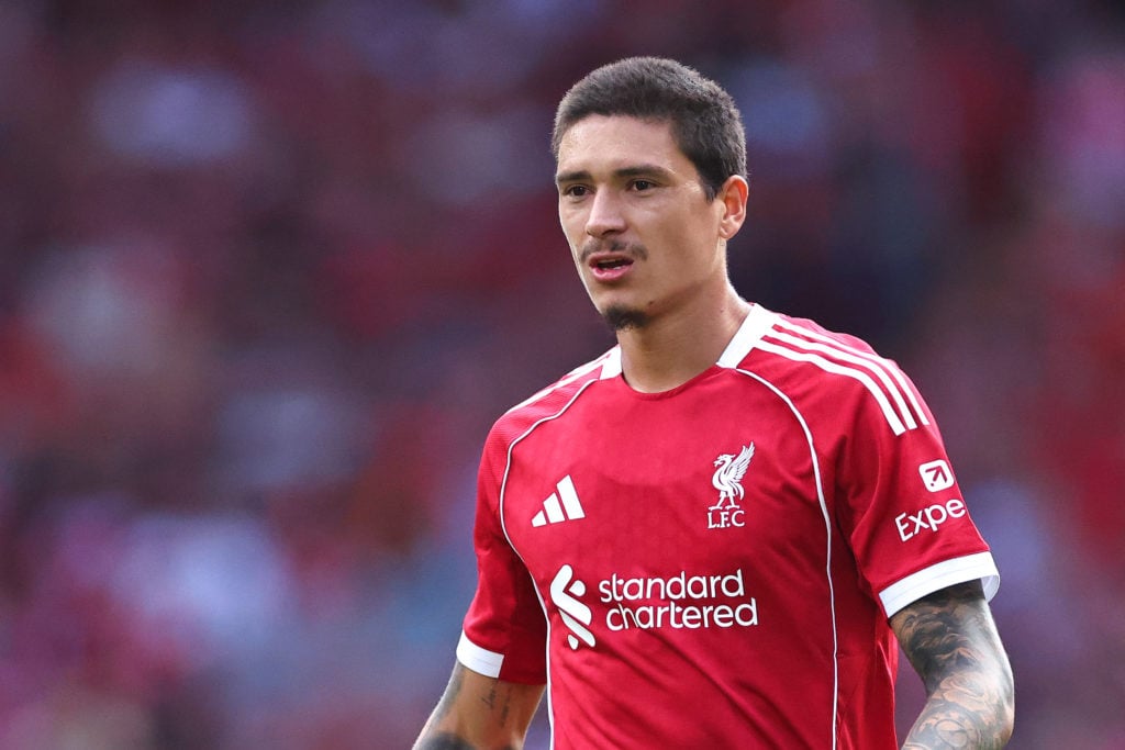 Darwin Nunez in action for Liverpool against Athletic Bilbao