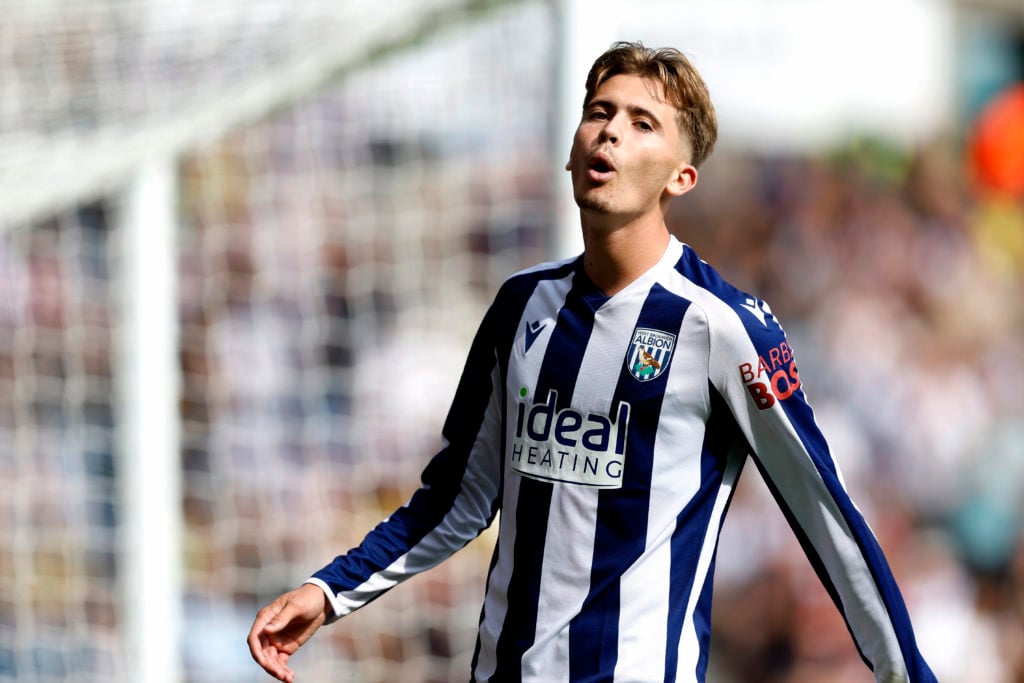 West Bromwich Albion midfielder Isaac Price