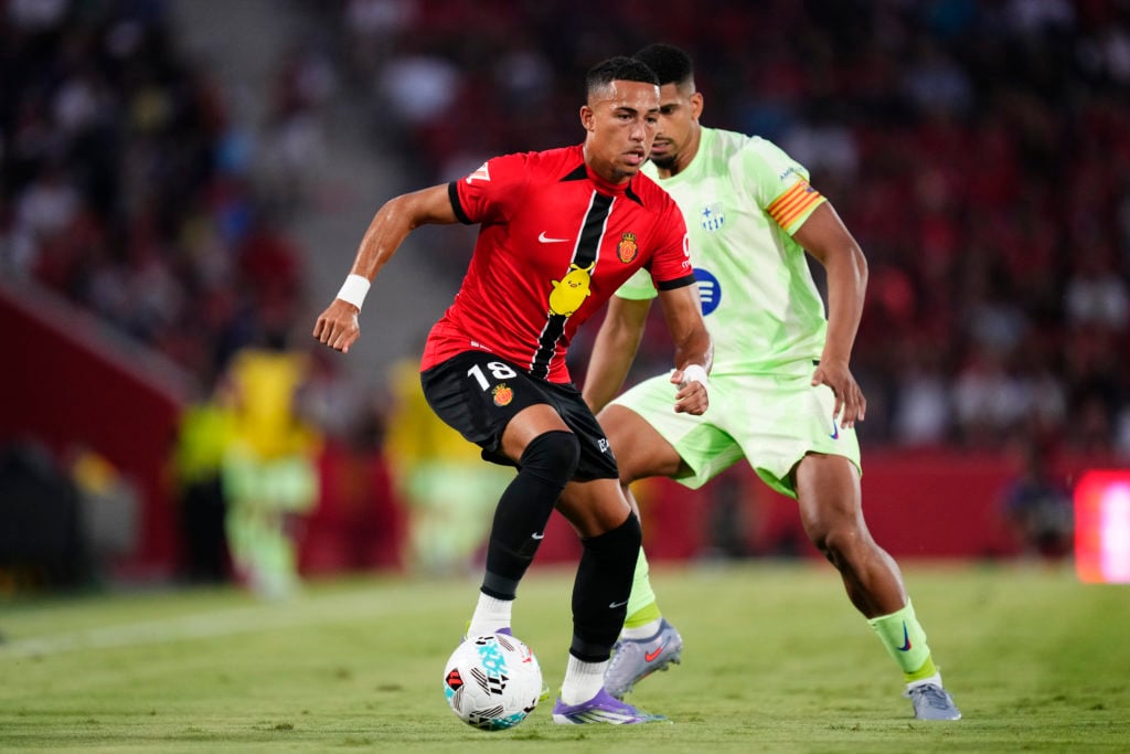 Mateo Joseph in action for Mallorca.