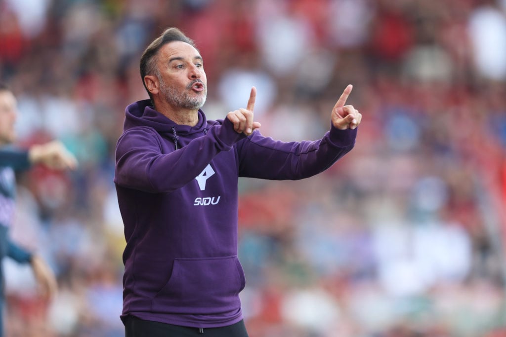 Wolves manager Vitor Pereira gives instructions.