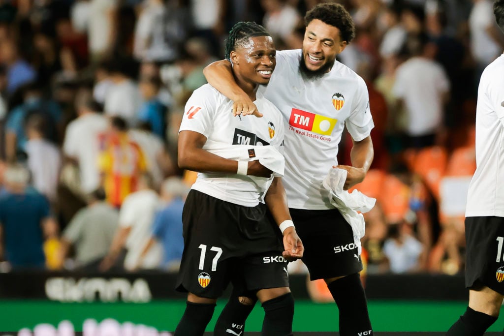 Valencia CF winger Largie Ramazani