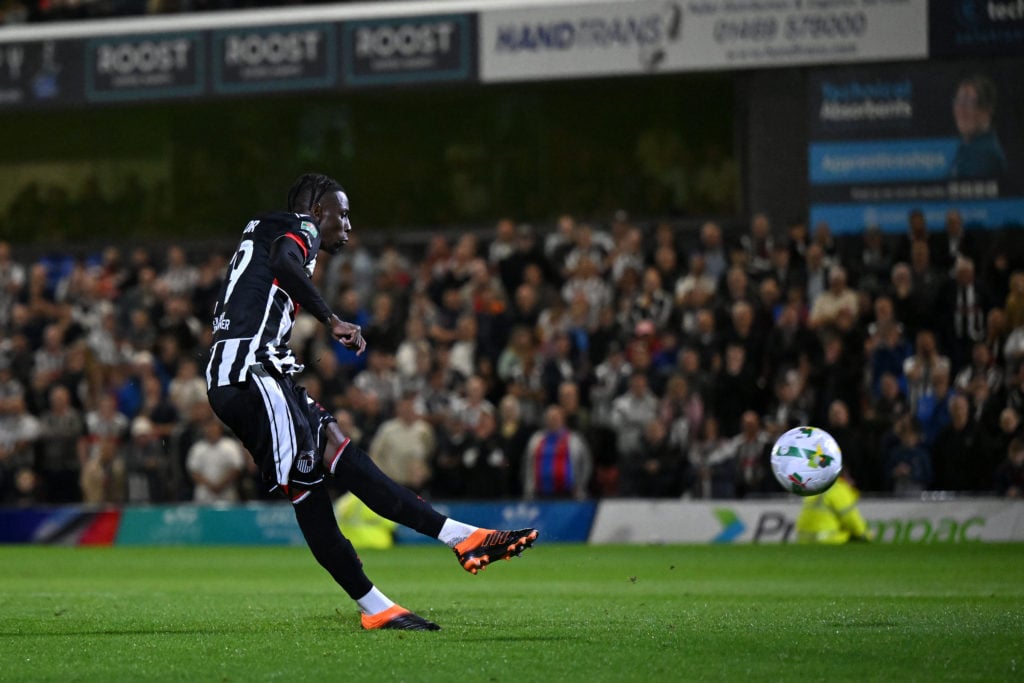 Grimsby Town v Manchester United Clarke Oduor