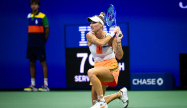 Vondrousova upsets Rybakina in New York in three-set thriller