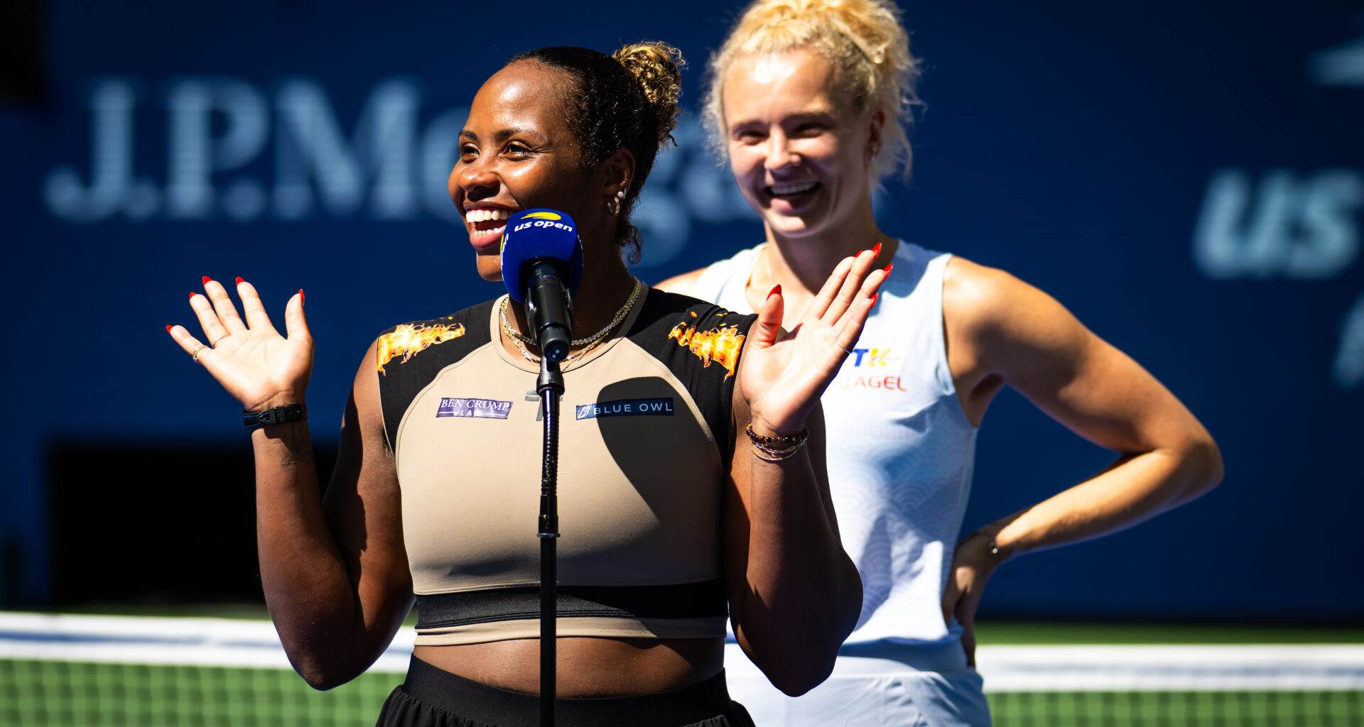 Townsend reveals how the US Open changed her, both on the court and off