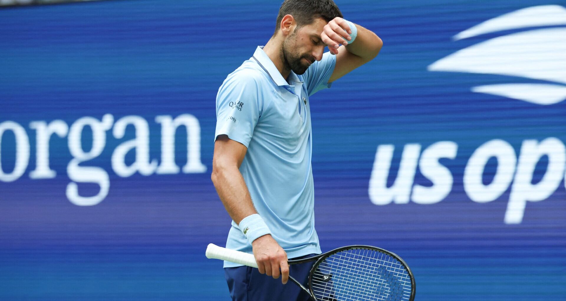 She is the only player other than Novak Djokovic to lose all four Grand Slam semifinals in a single season