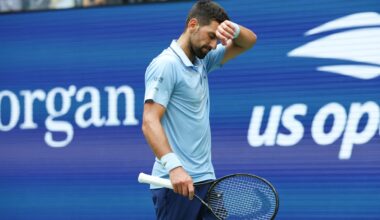 She is the only player other than Novak Djokovic to lose all four Grand Slam semifinals in a single season