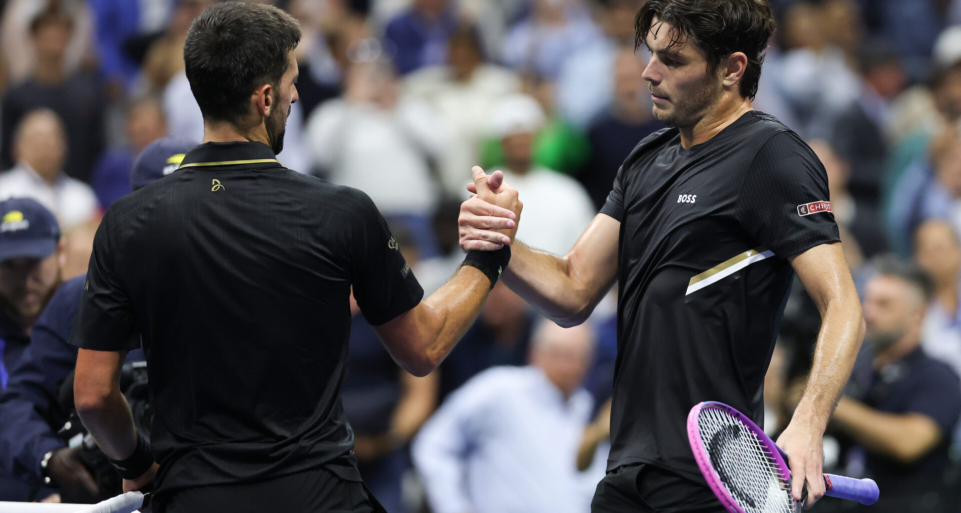 Taylor Fritz rates Novak Djokovic’s chances of beating Carlos Alcaraz and Jannik Sinner to win the US Open title