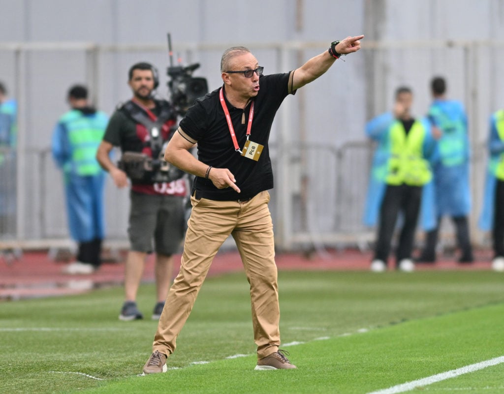 Bulgaria manager Ilian Iliev.