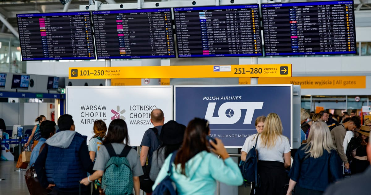 Poland and Latvia shut eastern airspace after Russian drone incursion – POLITICO