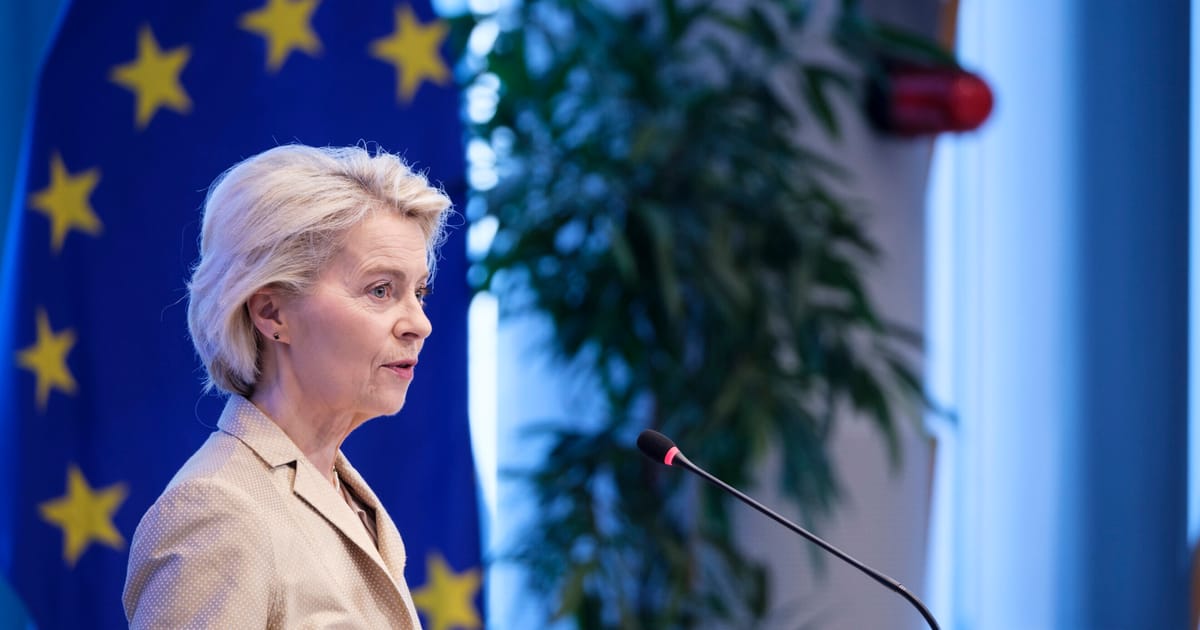 Von der Leyen says not thinking about German presidential election – POLITICO