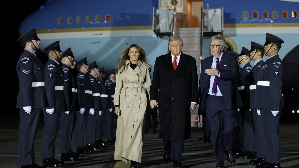 Trump meets with King Charles III on day two of historic state visit – NBC New York