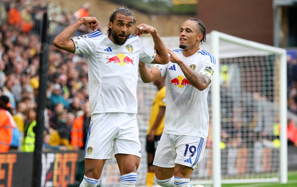 Dominic Calvert-Lewin scores for Leeds.