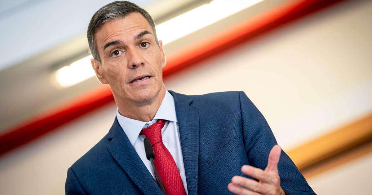 Tough line on Israel provides boost for Spain’s beleaguered Sánchez – POLITICO