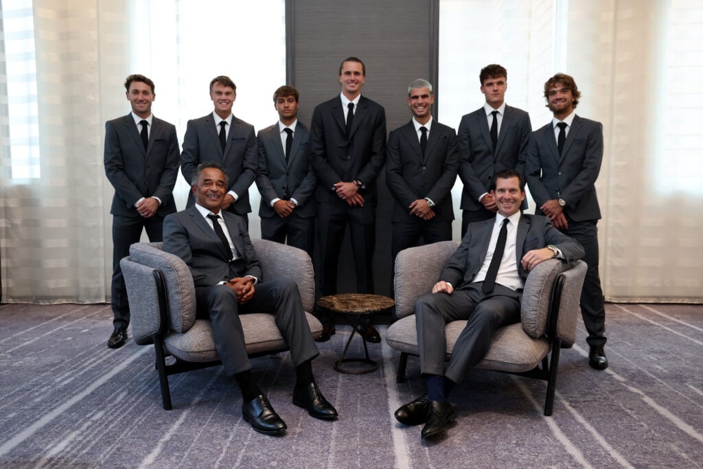 Team Europe at the 2025 Laver Cup.