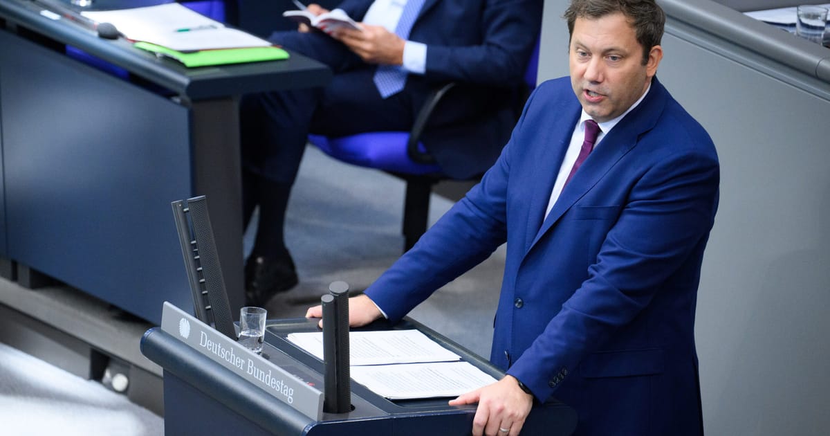Germany’s Klingbeil announces record investment, but warns of belt-tightening ahead – POLITICO