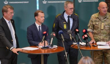 Denmark reports drone sightings at military facilities as NATO warns Russia about violating airspace