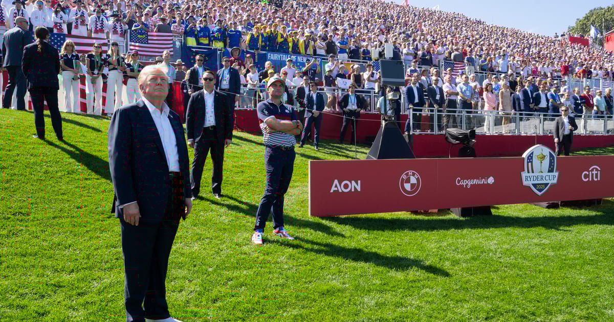‘Are you watching, Donald Trump?’ Europe trolls president after winning golf’s Ryder Cup – POLITICO