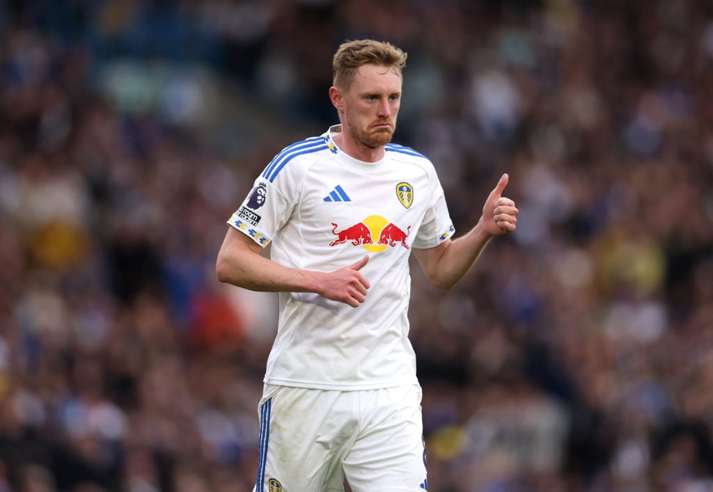 Sean Longstaff gives a thumbs up during Leeds United v Bournemouth - Premier League