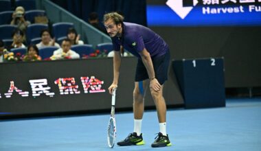 Umpire makes big 'mistake' as Daniil Medvedev complains to tournament director before retiring vs Learner Tien