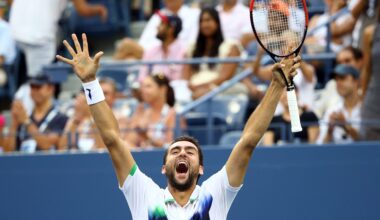 Marin Cilic reveals what Roger Federer said to him at the net after beating him in the semifinals of the 2014 US Open