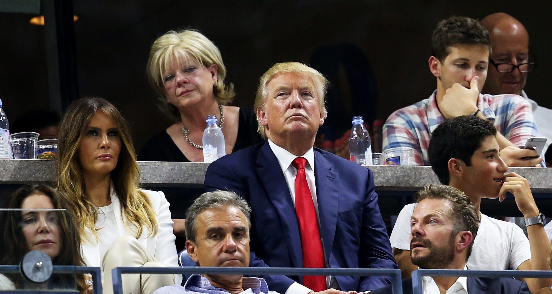 Who won the last match Donald Trump watched at the US Open as he prepares to attend Carlos Alcaraz vs Jannik Sinner