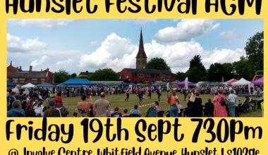 Hunslet Festival AGM this Friday