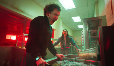 Emile Hirsch and Annamarie Kasper in Lice
