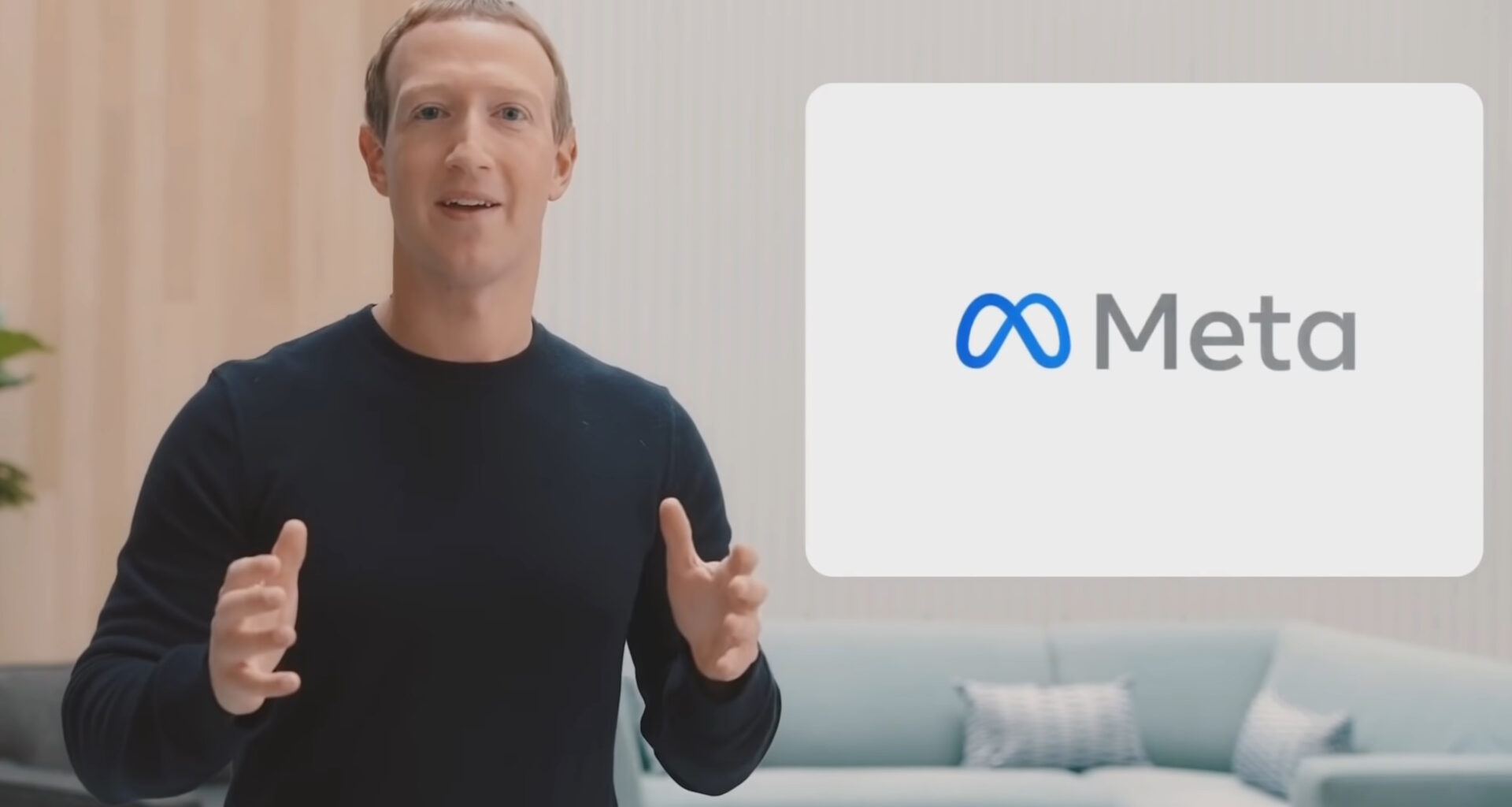 Mark Zuckerberg announces Facebook renamed to Meta