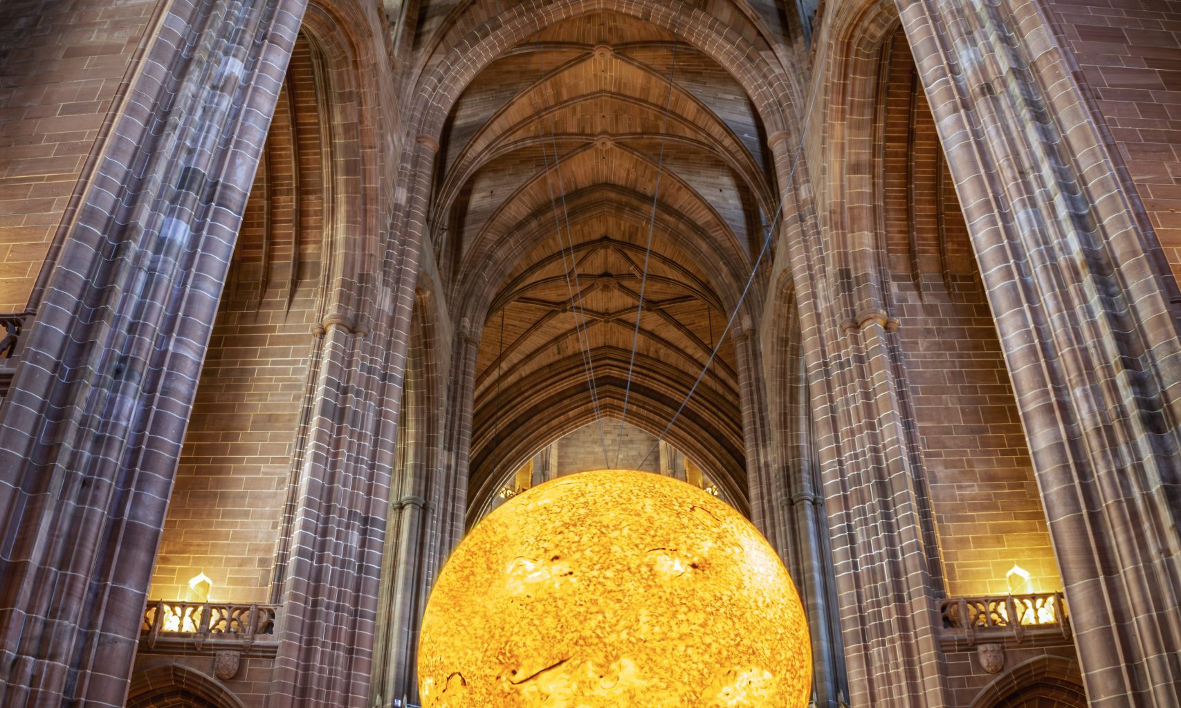 Sun Rise in Bristol - BTF+ Presents: Luke Jerram’s Helios at Bristol Cathedral