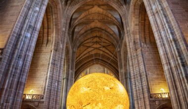 Sun Rise in Bristol - BTF+ Presents: Luke Jerram’s Helios at Bristol Cathedral