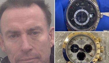 Bluewater burglar stole £1.4million worth of watches from Watchfinder after cutting holes in roof