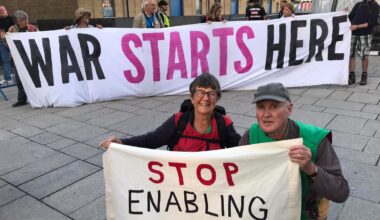 Letter: Our protest at DSEI in London on September 9